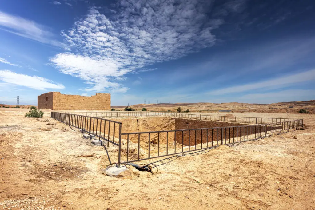 The reservoir, Qal’at Al-Hasa, Jordan
