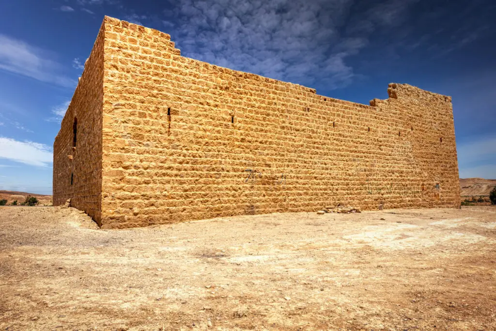 The walls of the Ottoman fort of Qal’at Al-Hasa