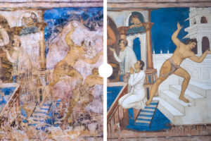 Restoring The Lost Colours Of Qasr Amra: How AI Revives Umayyad Frescoes