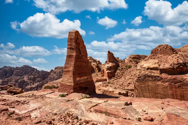 Guardians of Stone: 360° View of the Obelisks at the High Place of Sacrifice