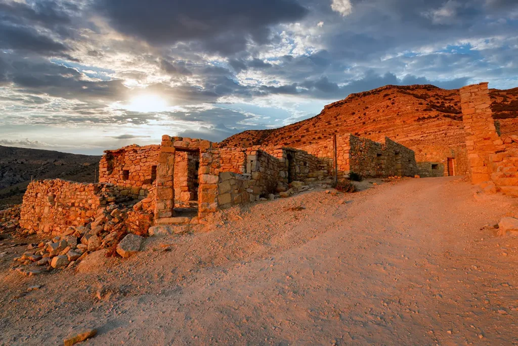 Old stone houses of Dana village