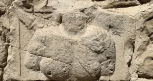 Nabataean Relief at Karak Castle