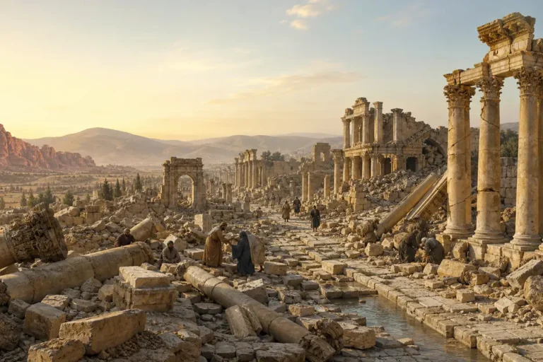 Ancient earthquakes in Jordan
